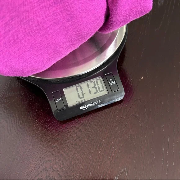 Soft Surroundings 1X Pink Asymmetrical Hem Dolman Sleeve Jersey Knit Top - Picture 8 of 8